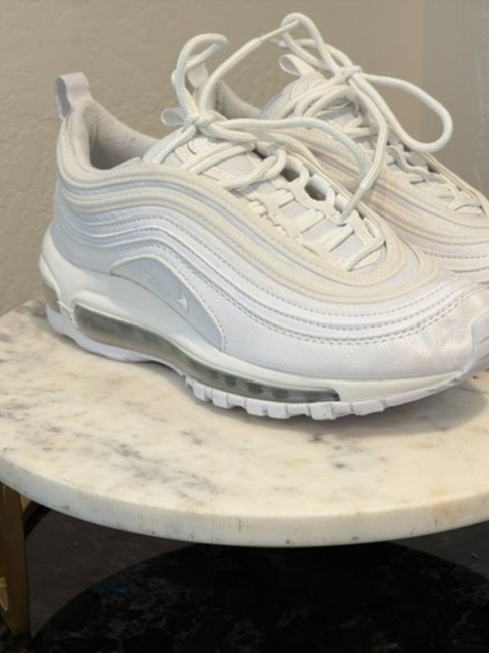 Nike Air Max 97 Platinum White Women's Size 5.5